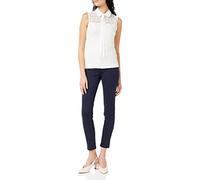 Morgan Blusa sin mangas con encaje forrado Blanco M