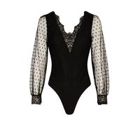 Morgan Body de blusa negro, Talla XS