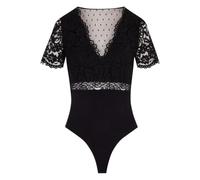 Morgan Body Manga Corta, Negro, M