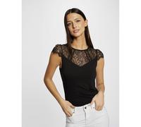 Morgan - Camiseta para Mujer, Negro, L