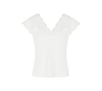 Morgan 222-delo Camiseta, Off White, XS para Mujer
