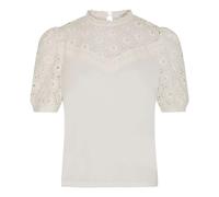 Morgan Camiseta manga corta bordada Blanco TG