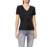 Morgan Camiseta manga corta con escote en V Negro S