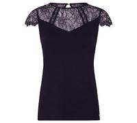 Morgan 232-dgiulia Camiseta, Azul Marino, S para Mujer