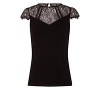 Morgan - Camiseta para Mujer, Negro, S