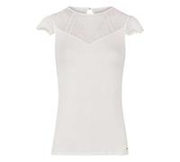 Morgan Camiseta para Mujer, Off White, L