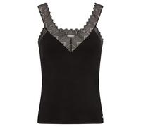 Morgan Camiseta sin Mangas con Cuello, Negro, M