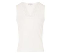 Morgan Camiseta sin Mangas, Off White M, XS