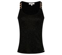 Morgan Camiseta sin Mangas para Mujer, Negro M, XL