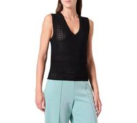 Morgan Camiseta sin Mangas para Mujer, Negro, S