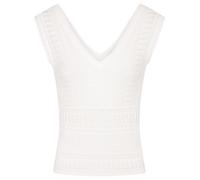 Morgan Camiseta sin Mangas para Mujer, Off White, M