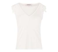 Morgan Camiseta sin Mangas para Mujer, Off White M, XS