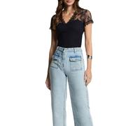 Morgan Camisetas de Manga Corta, Marino M, M