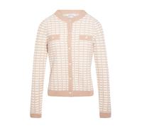 Morgan Cárdigan '261-MIRES' taupe / blanco M taupe / blanco