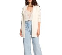 Chaqueta larga de punto suave Mujer Talla M. Color Blanco