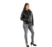Morgan 242-gsol Chaqueta de Plumas, Negro, 44 para Mujer