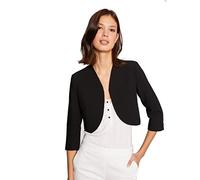 Morgan Chaqueta recta con manga 3/4 Negro 34