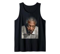 Morgan Freeman Seven Actor Foto de Michael Grecco Camiseta sin Mangas