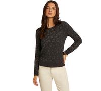 Morgan - Jersey de Leopardo, Gris Oscuro, XS