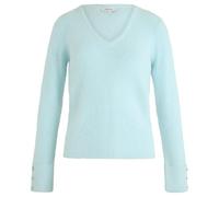 Morgan - Jersey de Manga Larga con Cuello en V, Glaciar M, L