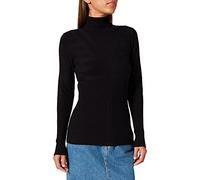 Morgan Jersey manga larga con cuello de tortuga Negro XS