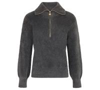 Morgan Jersey Gran Rango Cuello CAMIONADOR, Gris Oscuro, S