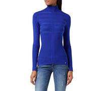 Morgan Jersey manga larga cuello de tortuga Azul S