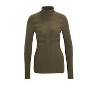 Morgan Jersey manga larga cuello de tortuga Verde XS