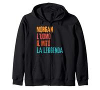 Morgan L'Uomo Il Mito La Leggenda Festa di Compleanno Sudadera con Capucha
