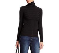 Morgan Mentos, Camisa para Mujer, Negro (Black - Black), L