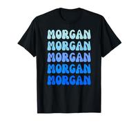 Morgan Name Minimalist Design Camiseta