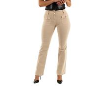 Morgan - Pantalón para Mujer, Marfil, XS