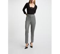 Morgan Pantalón pitillo de mujer ajustado estampado. Gris 36