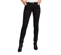 Morgan Pantalón skinny talle bajo Negro 40