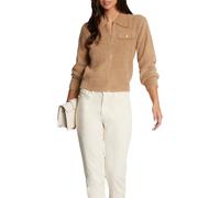 Morgan Pull - Chaqueta con Cuello, marrón Claro, XL