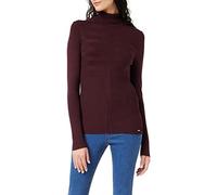 Morgan Pull Fin col roulé MENTOS Pullover Sweater, Bleu (Violet Lie de Vin 311), X-Small (Taglia Produttore: TXS) Women's