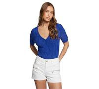 Morgan Short detalles cremallera Blanco 34