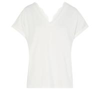 Morgan T- Camisetas de Manga Corta para Mujer, Off White M, M