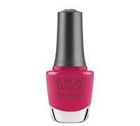 Morgan Taylor Lacas de uas (no piensas) esmalte de uas de uas de color rosa oscuro esmalte de uas largo duradero esmalte de uas de uas de color