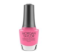 Morgan Taylor Lacquer (hacer que te hagas un color rosa espinuosa) esmalte de uas de color rosa brillante, esmalte de uas de uas, laca de uas de