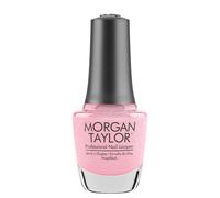 Morgan Taylor Lacquer (Taffeta) Pink Pink Pink Professional Laca profesional Vibrante resistente a los chips de alta duracin de larga duracin perfe