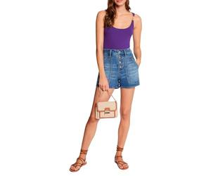 Morgan Top con tirantes finos Morado L