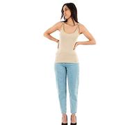 Morgan Top tirantes con adornos Beige M