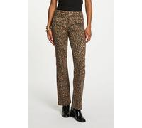 MORGAN Vaquero bootcut de talle alto. Color Multicolor
