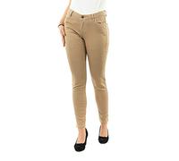 Morgan Vaquero skinny talle bajo Beige 42