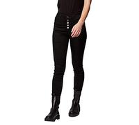 Morgan Vaquero skinny talle estándar abotonado Negro 34