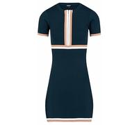 Morgan Vestido ajustado con cremallera y bandas Verde S