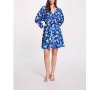 Vestido corto de patinadora multicolor mujer 36