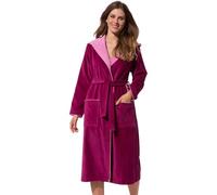 Morgenstern Albornoz Mujer Capucha Algodón Rosa Oscuro XS Albornoz Mujer Baño