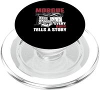 Morgue Todo Cuerpo Cuenta Una Historia Técnicos de Autopsia Forense PopSockets PopGrip para MagSafe